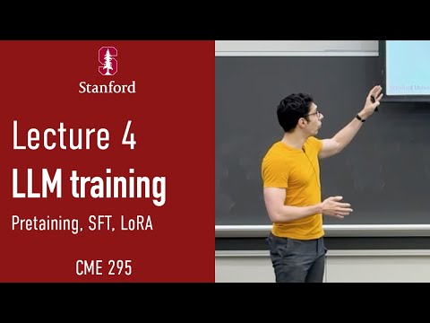 Lecture 4: LLM Pre-training, Supervised Fine Tuning and Parameter-Efficient Adaptation
